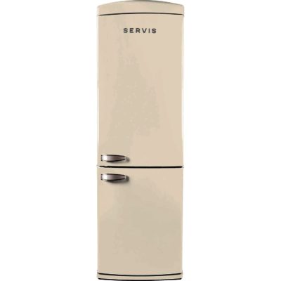 Servis C60185NFC Retro Frost Free Fridge Freezer in Classic Cream Servis C60185NFC Retro Frost Free Fridge Freezer in Classic Cream